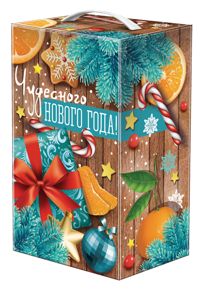 сладкий новогодний подарок Новогодняя