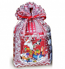 Под. Мешочек Время чудес красный (М1200С9095)